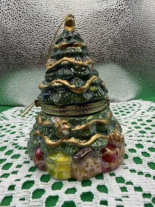 Mr Christmas aufklappbare Spieluhr Christbaumschmuck, spielt o Weihnachtsbaum - Bild 1 von 11