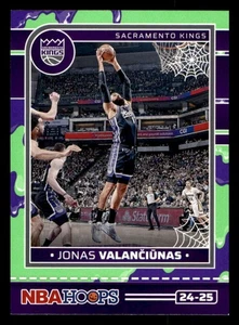 2024-25 Hoops Haunted Hoops #152 Jonas Valanciunas Sacramento Kings Slime - Bild 1 von 2