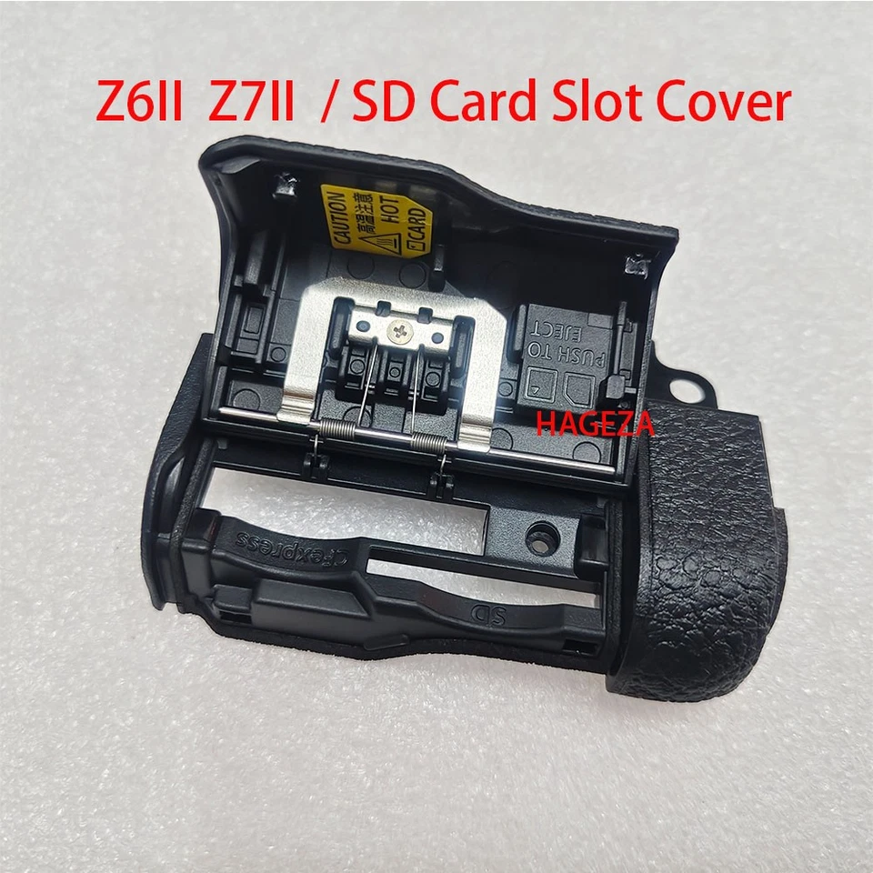 1 pieza para Nikon Z6II Z7II Ranura para Tarjeta SD Cubierta Trasera Cámara Reparación Piezas NUEVO Foto 1 de 4