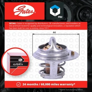 Coolant Thermostat fits SUZUKI WAGON R SR412 1.0 1.2 98 to 00 Gates 1760082810 - Picture 1 of 2