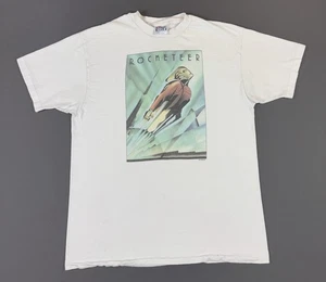 Cómics de películas de dibujos animados de Disney Rocketeer de colección de los 90 promoción Hanes Beefy XL hechos en Estados Unidos - Imagen 1 de 13