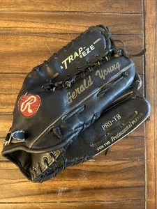 Gerald Young Game Used Rawlings PRO-TB Made In USA Horween - Picture 1 of 9