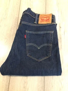 MENS LEVIS 502 STRETCH JEANS 38 inch WAIST X 32 inch LEG BLUE - Picture 1 of 2