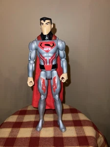JUSTICE LEAGUE SUPERMAN STEEL SUIT SPIELFIGUR - Bild 1 von 5