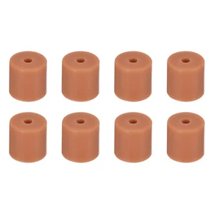 8 Stücke Silikon Bett Halterungen Nivellierung Spalte Silikon Puffer 16mm Braun - Bild 1 von 4