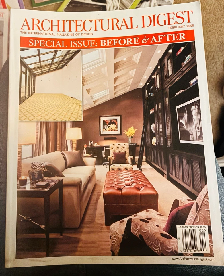 Architectural Digest February 2008 Special Issue: Before & After - Image 1 of 1
