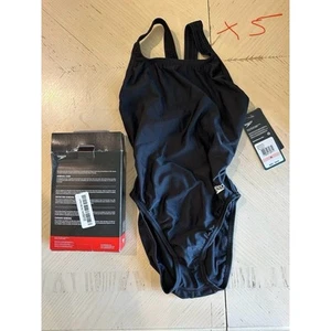 Traje de baño Speedo Girls ProLT de una pieza talla 28 negro equipo* - Imagen 1 de 3
