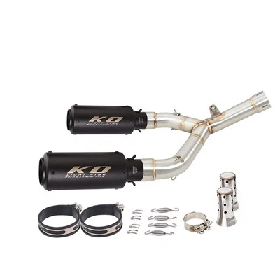 Silenciadores de tubo medio deslizables DB Killer para Honda CRF450R CRF450RX 2015-2016 Foto 1 de 4