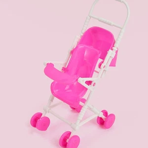 2 Pcs Simulation Cart Dolly Pushchair Newborn Stroller Toys Baby - Picture 1 of 12