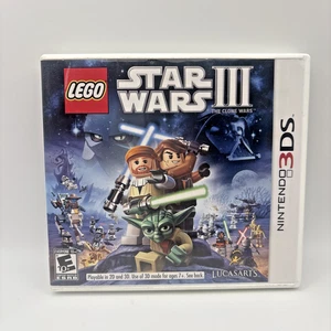 Lego Star Wars 3 the Clone Wars - Nintendo 3DS *SIN MANUAL / PROBADO* - Imagen 1 de 7