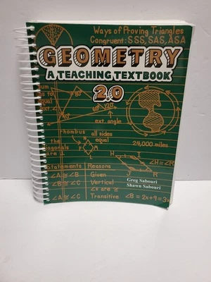 Geometry Teaching Textbooks 2.0 - Textbook only - Very Good - Image 1 of 3