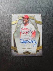 2022 Topps Tier One Tony Perez Auto /299 #PPA-TP - Picture 1 of 2