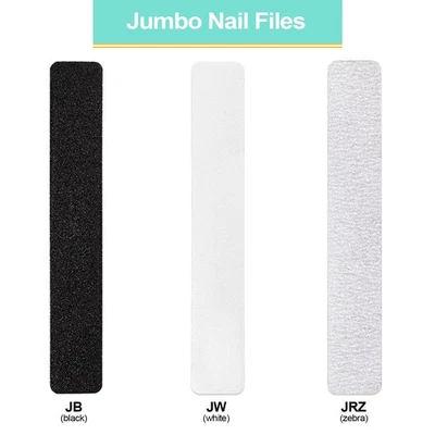 PANA Jumbo Double-Sided Emery Board Nail Files for Mani, Gel & Acrylic - Image 1 of 4