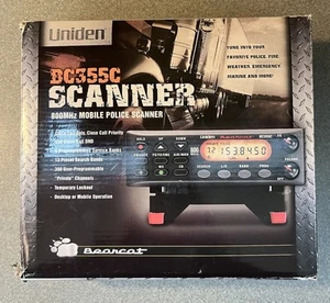 New UNIDEN BEARCAT BC355N 800MHz BASE / MOBILE SCANNER Police/Fire TESTED - Zdjęcie 1 z 13