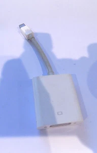 Genuine Apple A1307 Mini Display Port to VGA Adaptor for Mac Computer Working - Afbeelding 1 van 6