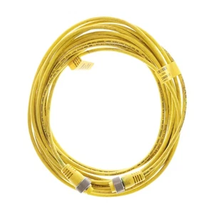BANNER 58871 DEC1-525C 5-PIN MALE-FEMALE STRAIGHT CABLE ASSEMBLY, YELLOW - Picture 1 of 4