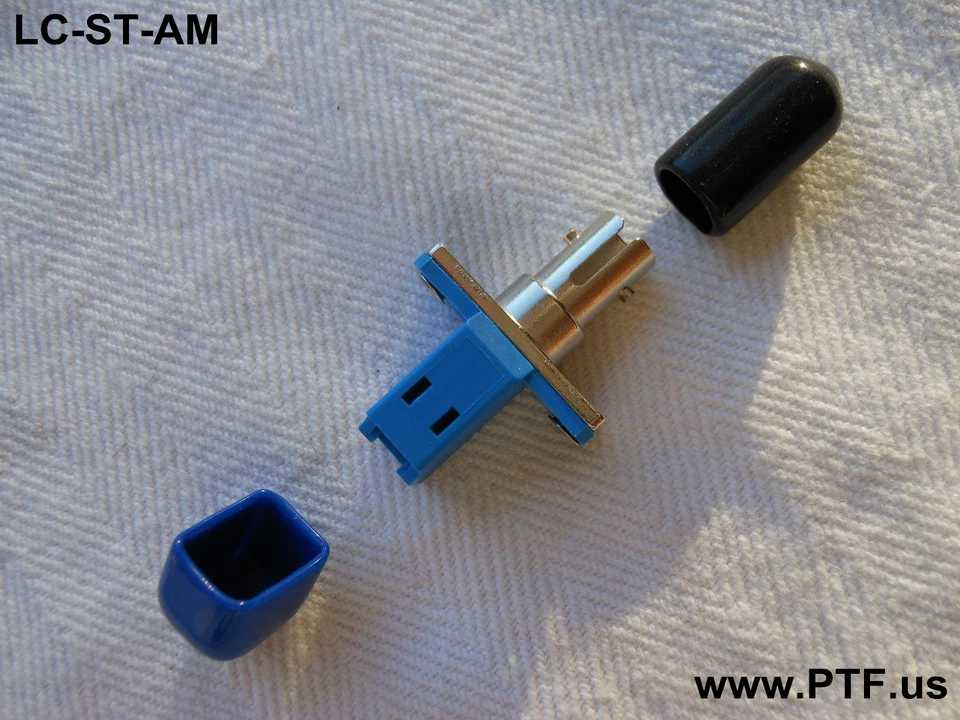 LC/ST Fiber Optic Mating Adapter MM Mating Sleeve - Image 1 of 1