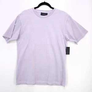 No Boundaries Men’s Oversize Plain Tshirt Purple Size XS 30-32 Cotton Crew Neck - Picture 1 of 11
