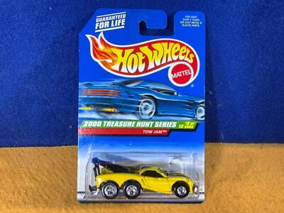 N9-39 Hot Wheels Treasure Hunt - atasco de remolque - 2000 - amarillo - #050 - nuevo en caja Foto 1 de 4