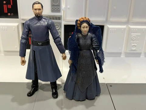 Star Wars Legacy Bail Organa & Breha Organa Lot of 2 Action Figures Cover