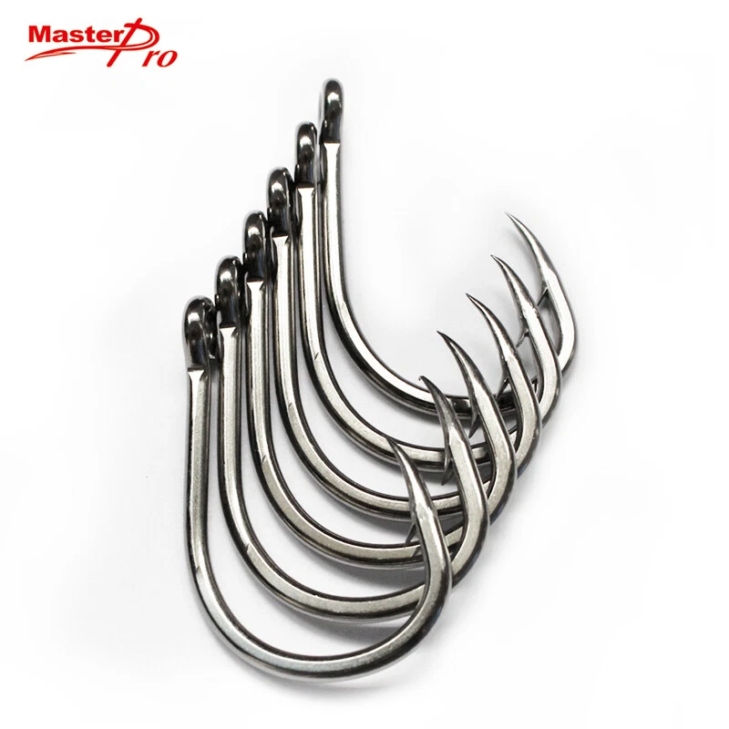 20Pcs Chemically Sharpened 4X Strong Live Bait Hooks Size 7/0,Fishing Tackle - image 1 of 1