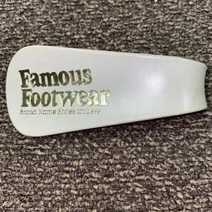 Famous Footwear Vintage Plastic Shoe Horn Men's Shoes - Picture 1 of 2