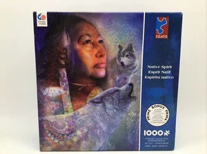 Ceaco “Native Spirit” 1000 Piece Puzzle W/Bonus Poster 20” x 27”(43360) - Picture 1 of 9