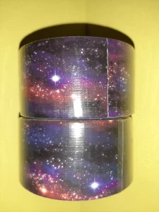 Lot of 2 Rolls DUCK TAPE GALAXY 1.88" X 10 YD Sealed - Picture 1 of 3