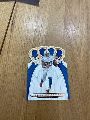 2019 Crown Royale #23 Devin Singletary RC Rookie Bills - Image 1 of 2