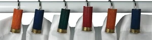 Schrotflinte Schale Polyharz Duschvorhang Haken, 12 Stück Paket - Bild 1 von 3