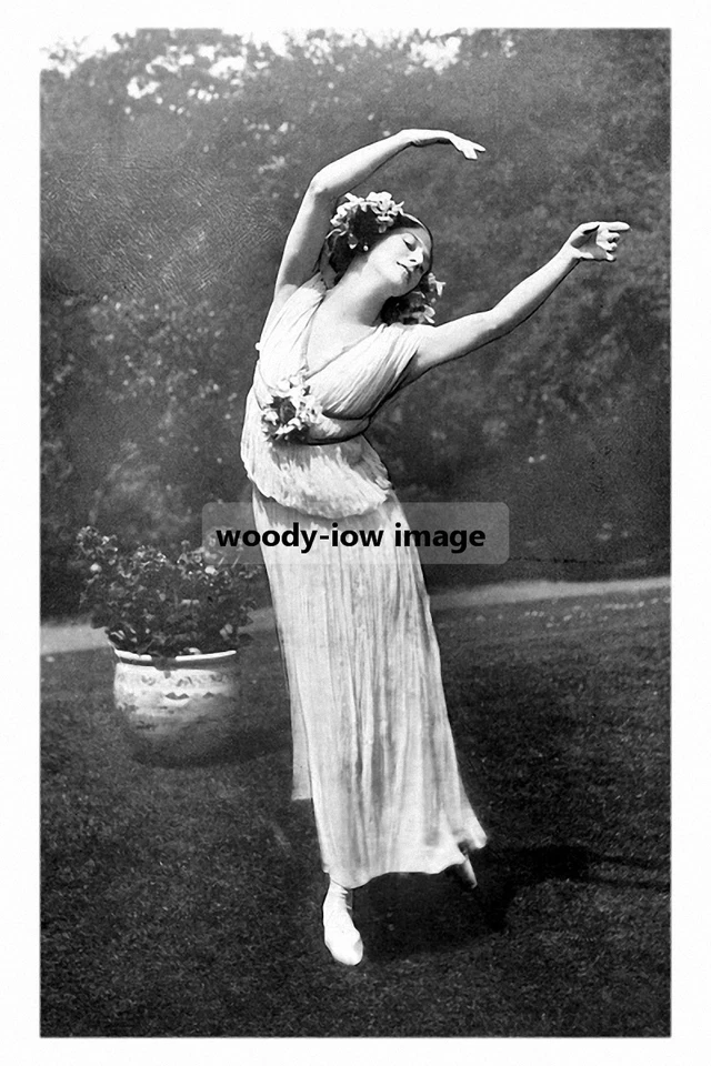 rp10573 - Russian Prima Ballerina , Anna Pavlova - print 6x4 - Image 1 of 1