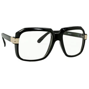 Adult 80's Old School Rapper HIP HOP DJ Hipster Cosplay Costume Glasses Black - Picture 1 of 2