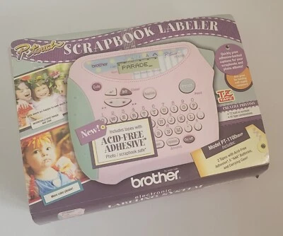 P-Touch Scrapbook Labeler NIB - Image 1 of 3