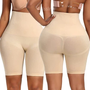 Women Tummy Control High-Waist Shapewear Short Pants Butt Lifter Body Shaper - Picture 1 of 21