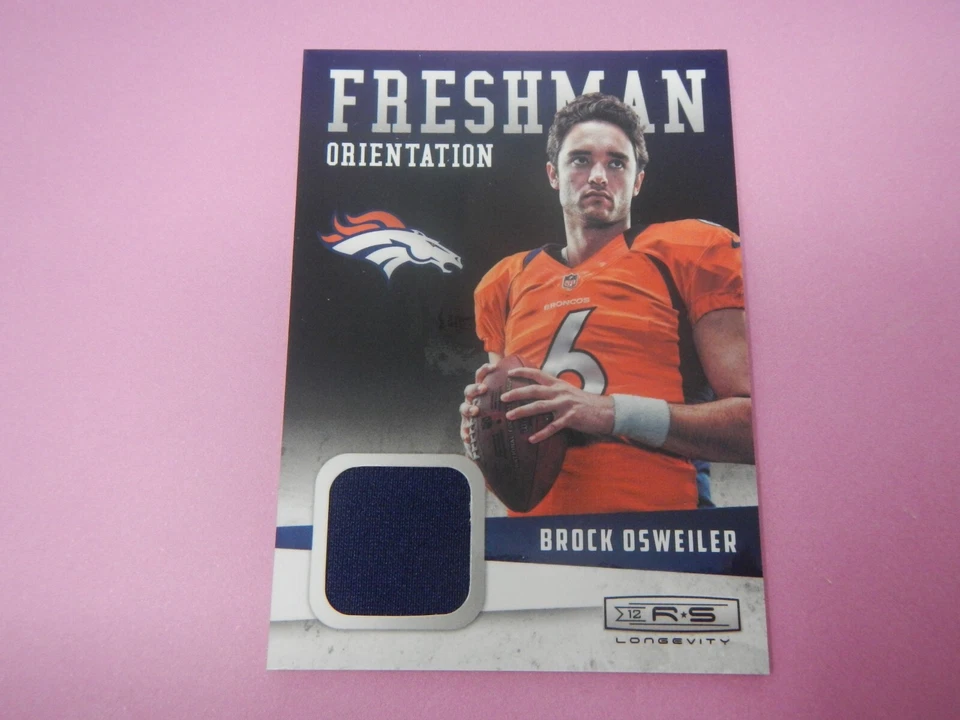 2012 Panini Rookies & Stars Longevity Brock Osweiler RC #20 - Image 1 of 4