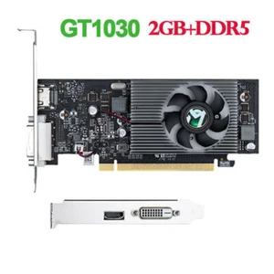 Maxsun NVIDIA GT1030 Graphic Card GDDR5 2G 64bit Computer GPU Desktop Video Card - Picture 1 of 5