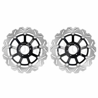 Front Brake Rotors Discs For HONDA CB1000F 1993-1996 VFR750R RC30 1988-1990 — 第 1/4 张图片