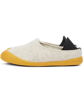 Zapatillas de lana Mahabis Curve UK 7 EU 41 piedra y mango PVP £119 SMC7 - Imagen 1 de 3