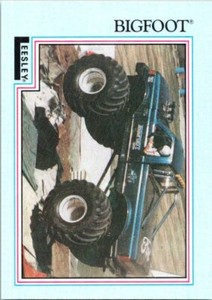 1988 Leesley The Legend Of Bigfoot Monster Truck - Pick Choose Your Cards