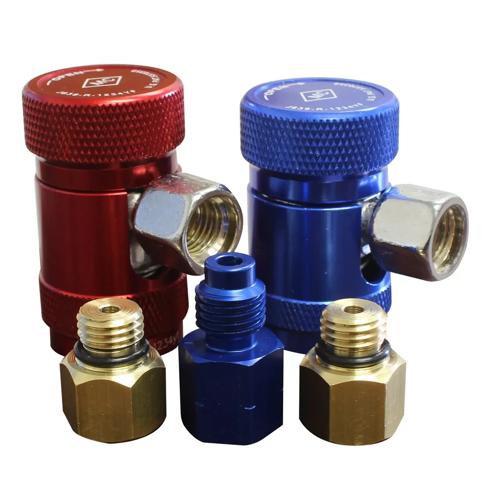 Mastercool 83736-K - Deluxe R134a / R1234yf Conversion Kit - Manifold Guage