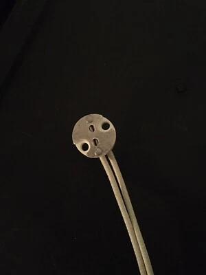 Bi-pin Socket With 10” Leads Porcelain G4,GX5.3,G6.35 High Quality MR11 MR16 - Image 1 of 4