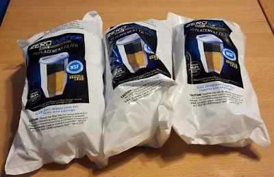 3 pack Zero Water 5 Stage Replacement Filter - New Sealed - Image 1 of 2