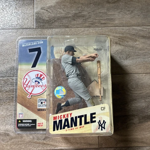 NIB McFarlane Toys Mickey Mantle Cooperstown Collection Series 3 Action Figure Cover