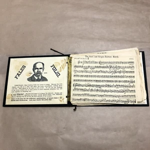 Vintage Sheet Music Booklet marching band songs fales folio - Picture 1 of 5