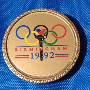 1992 BIRMINGHAM CANDIDATE BID CITY OLYMPIC PIN - Picture 1 of 2