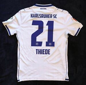 Macron matchworn Trikot Karlsruher SC Home 20/21 Marco Thiede Spielertrikot KSC