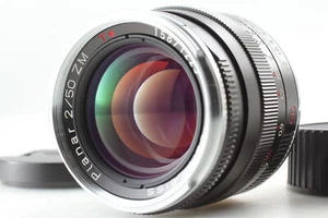 [MINT] Carl Zeiss Planar T * 50mm f2 ZM Black camera lens for Leica M From JAPAN - Photo 1 sur 8