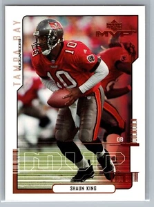 2000 UPPER DECK MVP CARD # 166 Shaun King - Tampa Bay Buccaneers - Picture 1 of 2