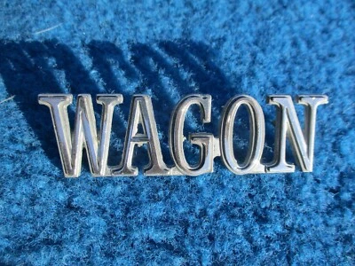 Buick Estate Wagon 1970 1976 adorno guión vagón 1 solo original GM bonito usado Foto 1 de 4