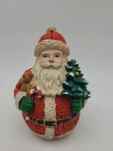 Legend Of St Nicholas Sculptstone Santa With Tree Figurine Statue Russ Berrie - Picture 1 of 10